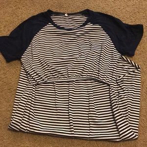 T-shirt nursing dress